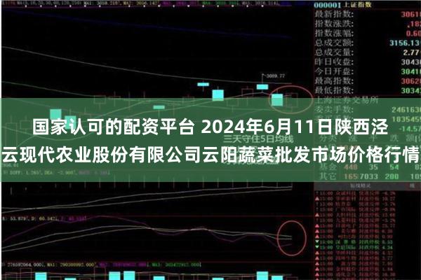 国家认可的配资平台 2024年6月11日陕西泾云现代农业股份有限公司云阳蔬菜批发市场价格行情